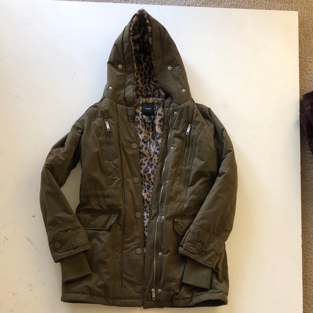 Military utility parka